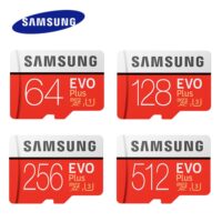 SAMSUNG EVO Plus 512GB 256GB Memory Card 128GB U3 4K Micro SD Card