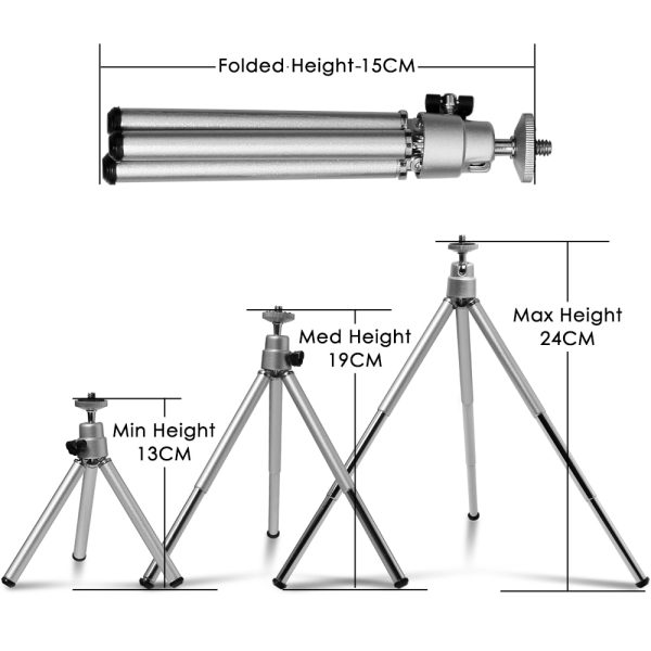SH Mini Flexible Tripod Stand Holder Small Bracket Tripod