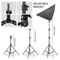 SH Photography Softbox Light Kit Four Lamp Holders Continuous Light System With E27