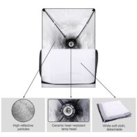 SH Professional Photography Softbox With E27 Socket Light Soft Box Lighting Kit