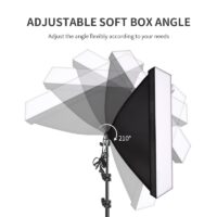 SH Professional Photography Softbox With E27 Socket Light Soft Box Lighting Kit