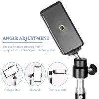 SH Selfie Tripod 1/4 Screw Head Aluminum Tripod For Phone Stand Mount Digital Camera