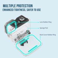 SHOOT 60M Underwater Waterproof Housing Case