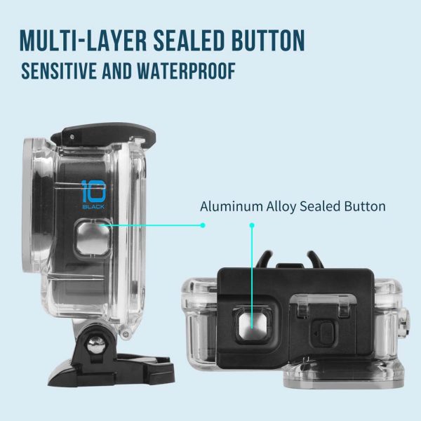 SHOOT 60M Underwater Waterproof Housing Case