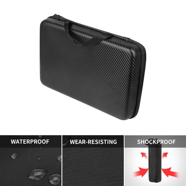 SHOOT Large Portable PU Waterproof Carrying Case