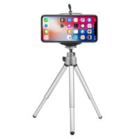 SHOOT Mini Flexible Tripod for iPhone 11 Pr XR 8 Samsung Xiaomi Huawei Cell Phone With Phone Clip Tripod Stand for Mobile Phone