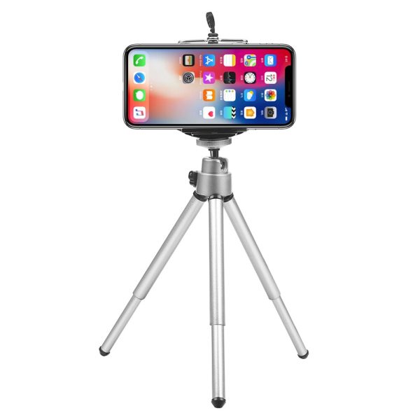 SHOOT Mini Flexible Tripod for iPhone 11 Pr XR 8 Samsung Xiaomi Huawei Cell Phone With Phone Clip Tripod Stand for Mobile Phone