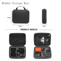 SHOOT Portable Eva Collection Case Box for GoPro Hero 10 9 8 7 Black