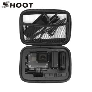 SHOOT Portable Small EVA Action Camera Case for GoPro Hero 10 9 8 7 Black Yi 4K Sjcam Sj4000