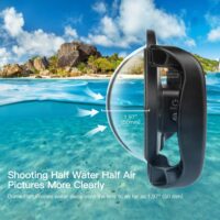 SHOOT for GoPro 10 9 Diving Dome Port with Dual Handle Trigger Underwater Waterproof Housing Case Cover for GoPro Hero 10 Black