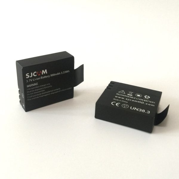 SJCAM 2PCS SJ4000 Battery Rechargeable Battery 1pcs Dual Charger