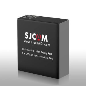 SJCAM-2PCS-SJ6-Battery-3-8V-1000mAh-3-8Wh-Rechargeable-Li-ion-Battery-For-SJCAM-SJ6-1