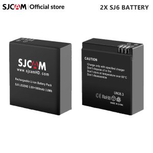 SJCAM 2PCS SJ6 Battery 3.8V 1000mAh 3.8Wh Rechargeable Li-ion Battery