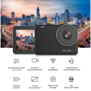 SJCAM-SJ10-Pro-Action-Camera-Gyro-EIS-Supersmooth-4K-60FPS-WiFi-Remote-1300mAh-Battery-Ambarella-H22-1