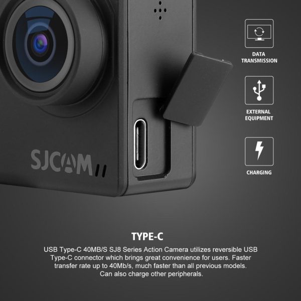 SJCAM SJ8 Series Action Camera SJ8 Air & SJ8 Plus & SJ8 Pro Camera 1290P 4K WIFI