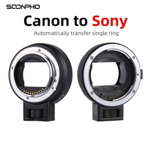 SOONPHO EF-NEX Lens Mount Adapter for Sony Canon EF EF-S lens to E-mount NEX A7 A7R A7s NEX-7 NEX-6 5 Camera Full Frame