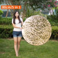 SUPON 60/80/110cm 5 In1 Reflector Collapsible Photography Light reflective screen for Studio Multi Photo Disc Diffuers acessorio