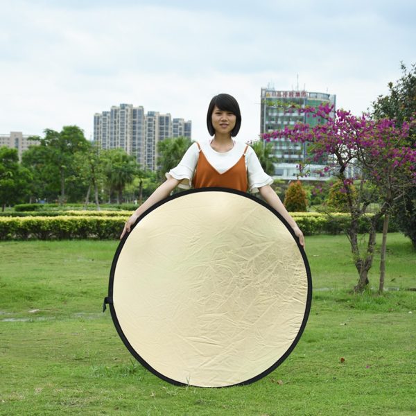 SUPON 60/80/110cm 5 In1 Reflector Collapsible Photography Light reflective screen for Studio Multi Photo Disc Diffuers acessorio