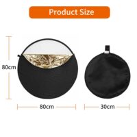 SUPON 60/80/110cm 5 In1 Reflector Collapsible Photography Light reflective screen for Studio Multi Photo Disc Diffuers acessorio