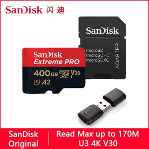 SanDisk Extreme PRO Micro SD Card 128GB 64GB 32GB 512GB 256G 400G Micro SD