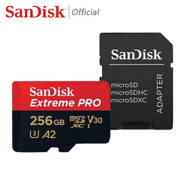 SanDisk Extreme PRO Micro SD Card 128GB Up to 170MB/s 64GB 256GB A2 V30 U3