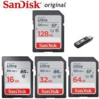 SanDisk Extreme Pro/Ultra SD Card 64GB SDXC SD 128GB 32GB Class10 Flash Memory Card