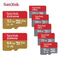 SanDisk Memory Card Micro SD 128GB 200GB 256GB 64GB 32GB 16GB Class 10 UHS-1 SDHC/SDXC Max 100M/s