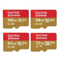 SanDisk Memory Card Micro SD Card C10 V30 U3 4K 32GB 64GB 128GB 256GB TF Cards