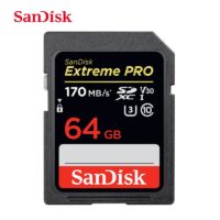 SanDisk SD Card for Camera 80M-170M/s 256GB 128GB 64GB 32GB 16GB Memory Card