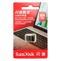 SanDisk USB Flash Drive Cruzer Fit CZ33 64GB 32GB 16GB Super Mini Pen