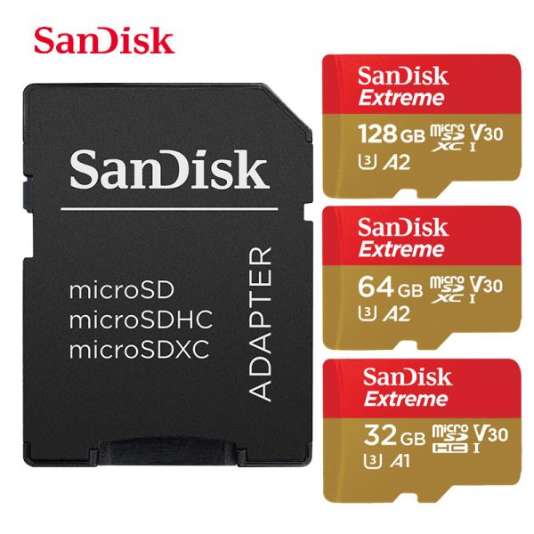 SanDisk Ultra A1 Microsd Memory Card 256GB 128GB 64GB 32GB 16GB microSDHC/SDXC