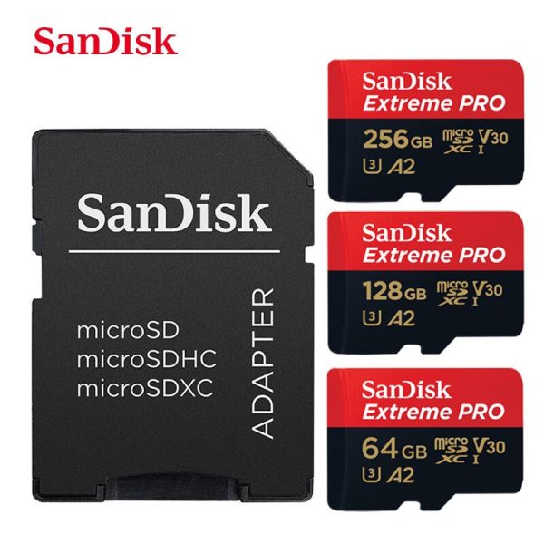 SanDisk Ultra A1 Microsd Memory Card 256GB 128GB 64GB 32GB 16GB microSDHC/SDXC