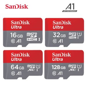 SanDisk Ultra A1 Microsd Memory Card 256GB 128GB 64GB 32GB 16GB microSDHC/SDXC