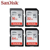 SanDisk Ultra SD Card C10 Max 100MB/s Flash Card 16GB 32GB 64GB 128GB SDXC