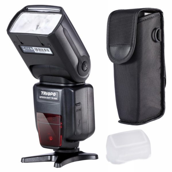 TRIOPO TR-988 Professional Speedlite TTL Flash with *High Speed Sync* for Canon d5300 Nikon d5300 d200 d3400 d3100 DSLR Cameras