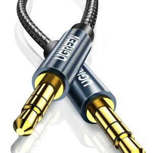 UGREEN 3.5mm Adudio Cable Stereo Auxiliary AUX Cord Gold-Plated Male to Male