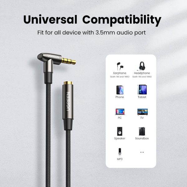 UGREEN 3.5mm Headphone Audio AUX Extension