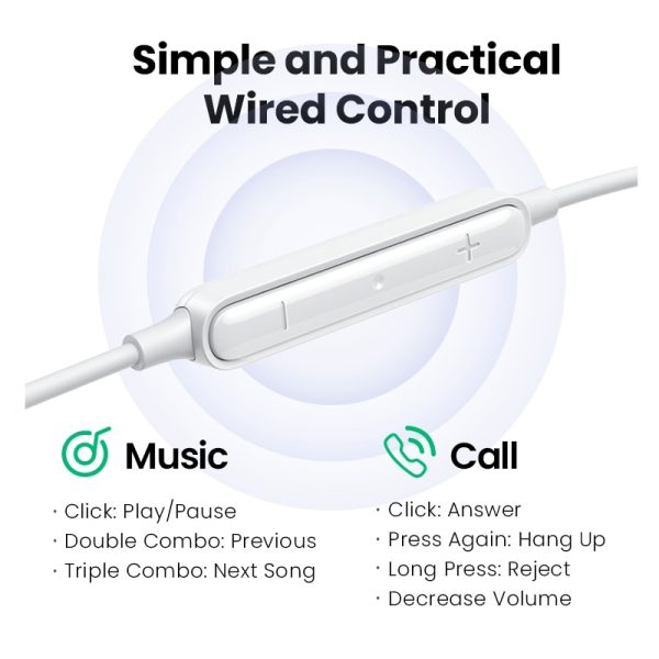 UGREEN 3.5mm USB Type C Lightning MFi Certified