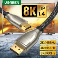 UGREEN DisplayPort 1.4 Cable 8K 4K HDR 165Hz 60Hz Display Port Adapter