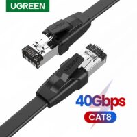 UGREEN Ethernet Cable Cat8 40Gbps Flat Network Cable High Speed Cat8