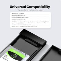 UGREEN HDD Case 2.5 SATA to USB 3.0 Adapter Hard Drive Enclosure