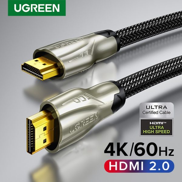 UGREEN HDMI Cable 4K/60Hz High-Speed HDMI Cord 18Gbps with Ethernet