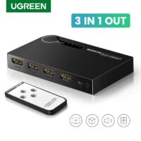 UGREEN HDMI Switch 3D HD4K 3 Ports HDMI Adapter Splitter