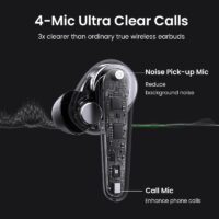 UGREEN HiTune T1 Wireless Earbuds with 4 Mics TWS Bluetooth 5.0