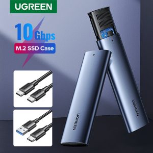 UGREEN M2 SSD Case NVME Enclosure M.2 to USB Type C 3.1 SSD Adapter