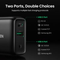 UGREEN PD Charger 36W, Fast Charge for iPhone 13