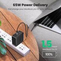 UGREEN PD65W GaN Charger for Tablet Quick 3.0 4.0 SCP