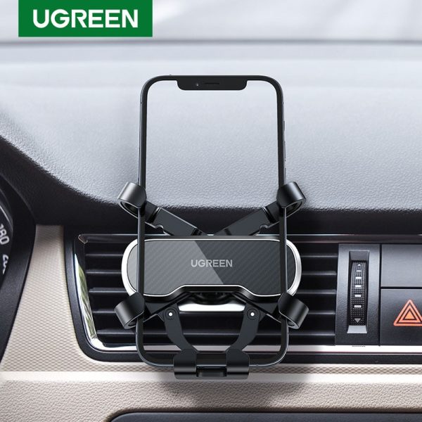 UGREEN Phone Holder for Phone in Car Air Vent Clip Mount Mobile Phone