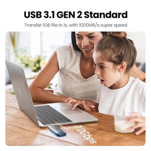 UGREEN-SSD-Case-10Gbps-M-2-NVMe-SATA-To-USB-C-3-1-Gen-2-USB-1