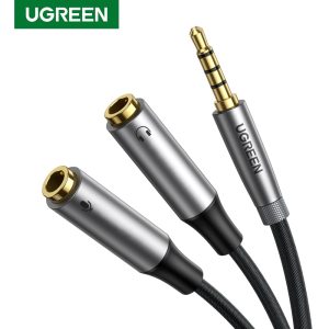 UGREEN Splitter Adapter 3.5mm Audio Splitter Cable